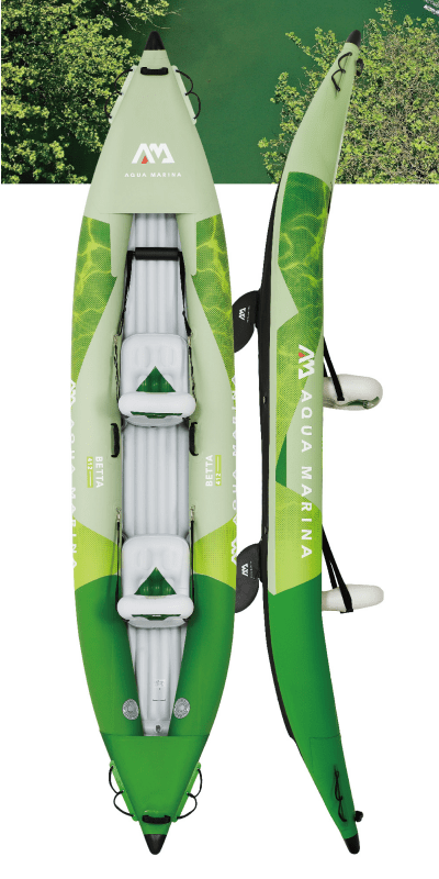 KAYAK GONFLABE BETTA 2 PERSONNES - Récréashop