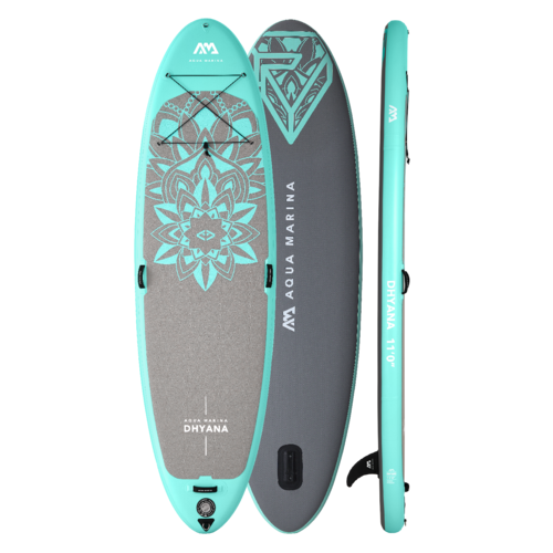 PLANCHE A PAGAIE GONFLABLE DHYANA YOGA 11'X36''X6'' - Récréashop