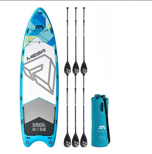 PLANCHE A PAGAIE GONFLABLE MEGA 18'1"x 60"x 8" - Récréashop